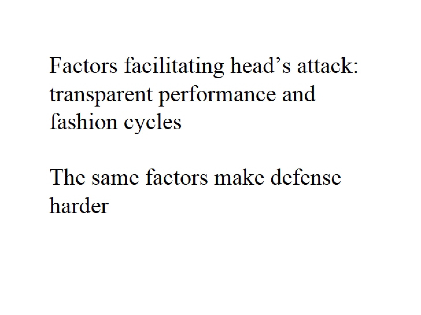 Lecture Outline
