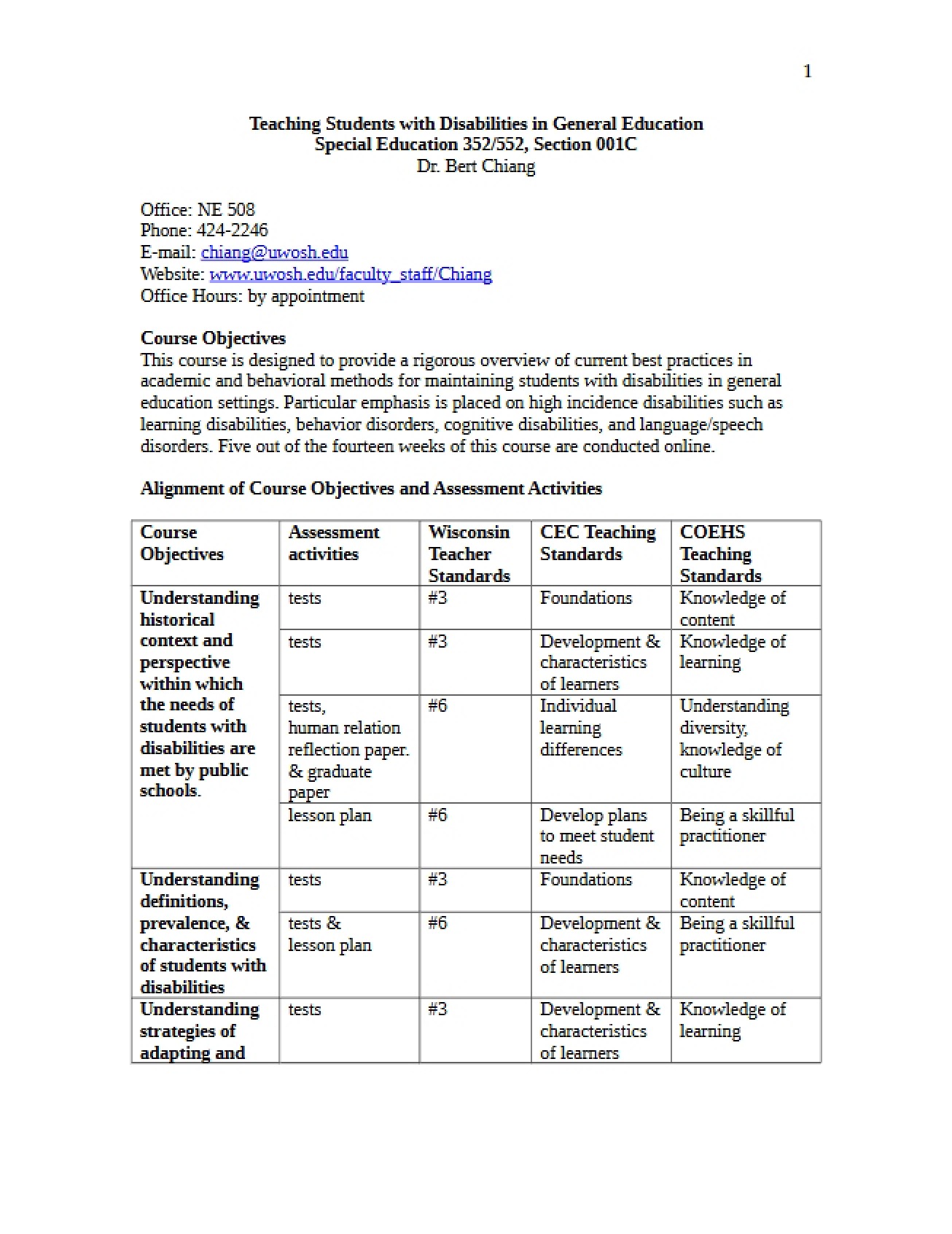 General Education Teaching Students with Disabilities