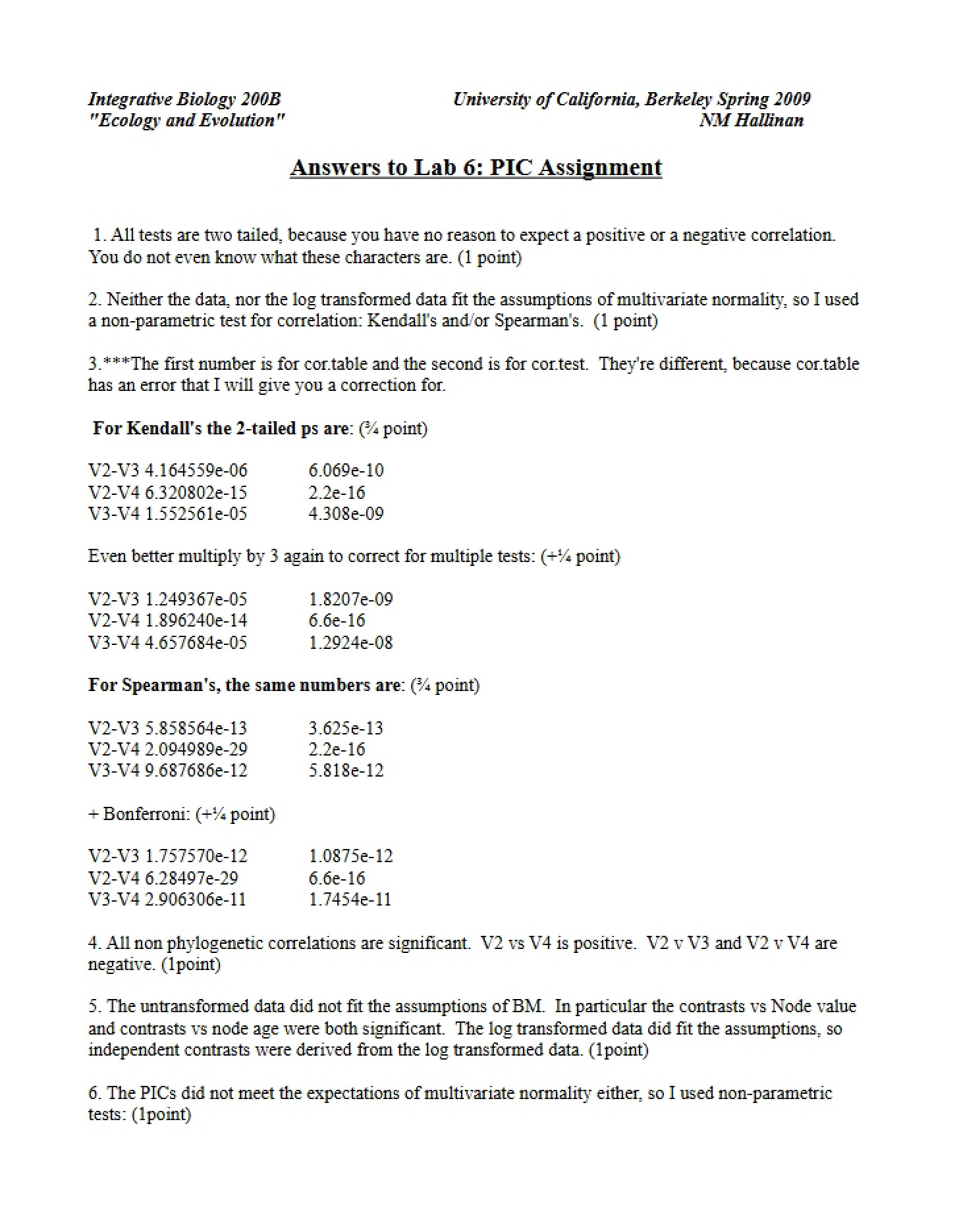 Solutions to Assignment