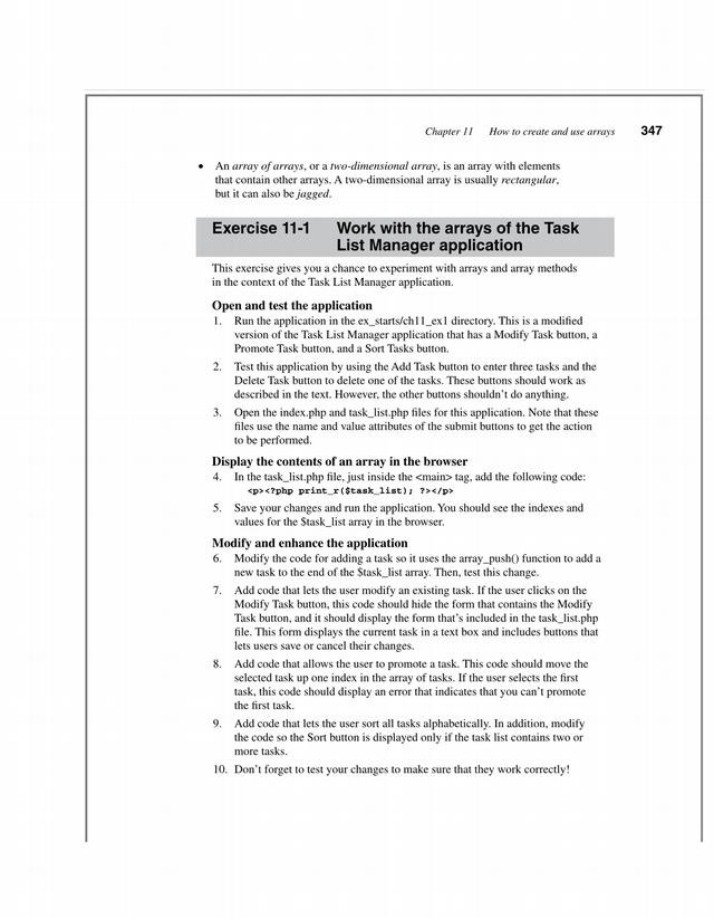 Task List Manager Application - Exercise 11-1