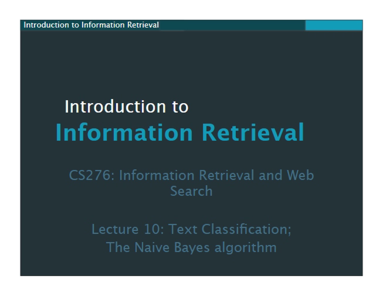 Text Classification (Set 3)