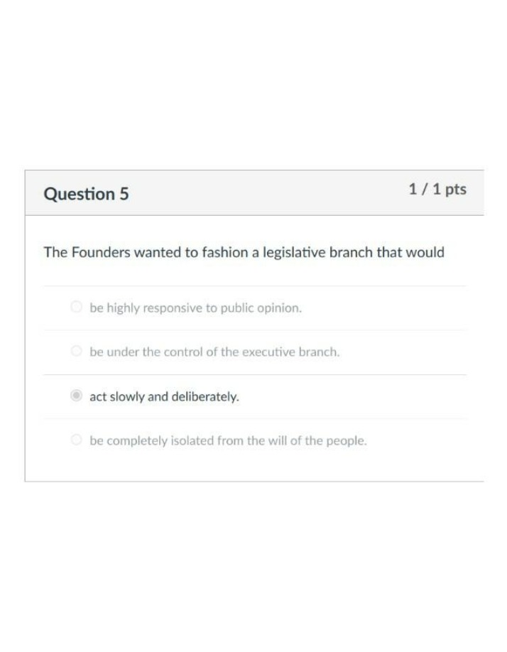 Designing a Legislative Branch Responsive to Public Opinion