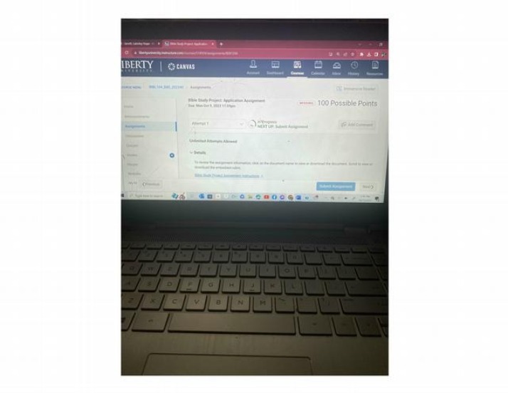 Immersive Bible Study - Application Assignment