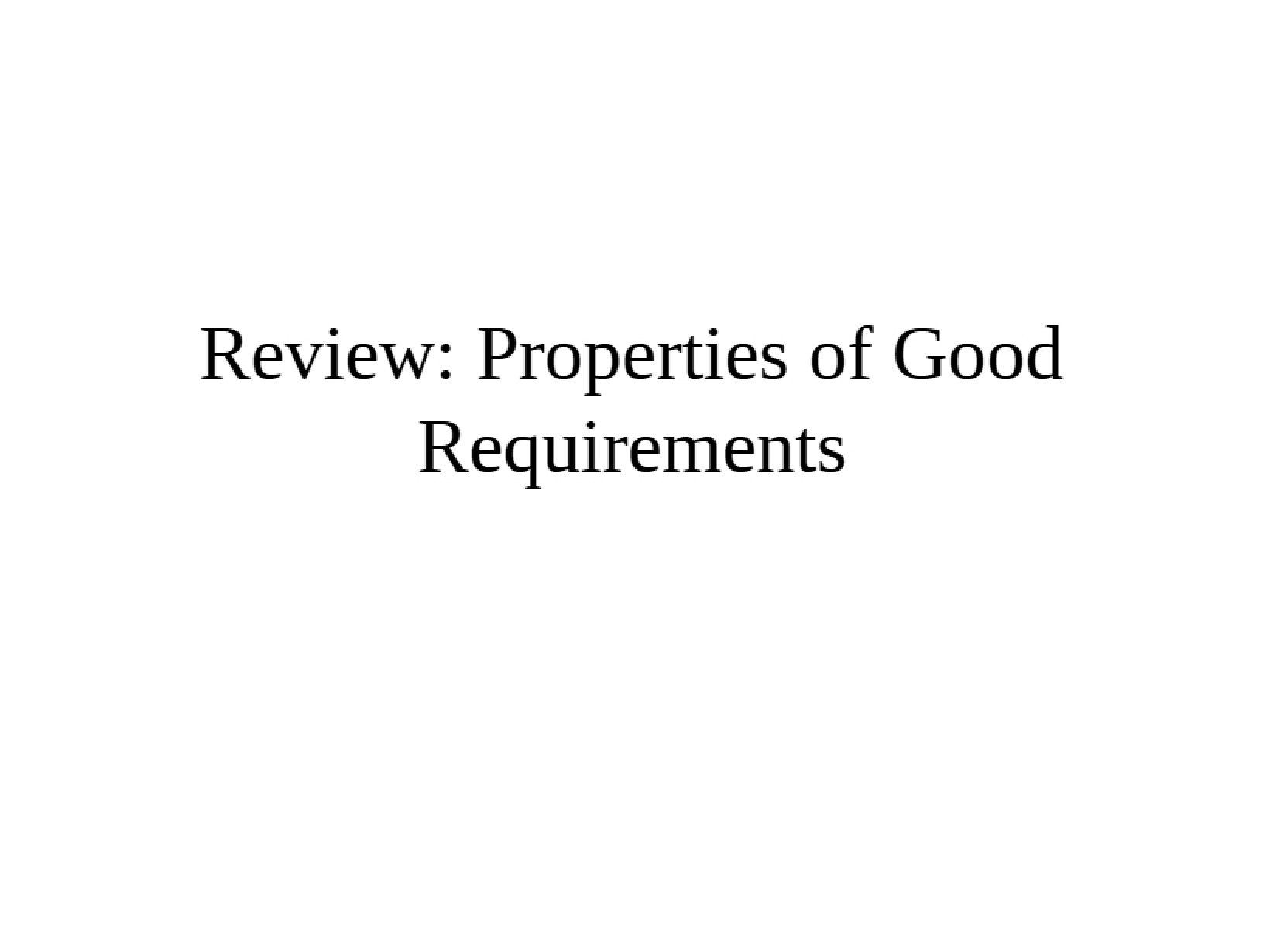 CSC 402 Lecture Notes