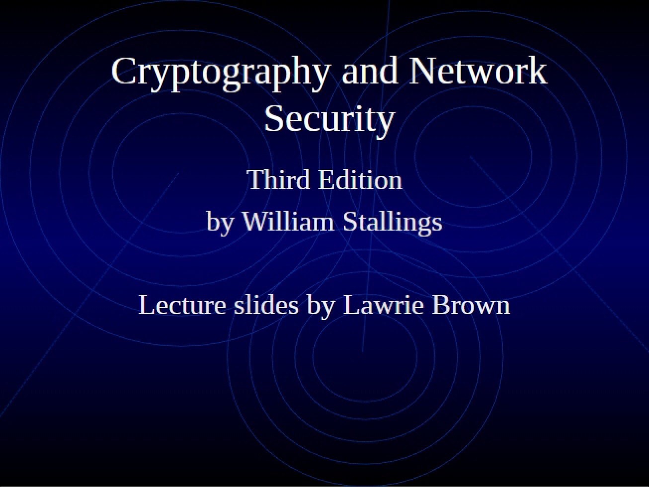 IP Security (IPSec)