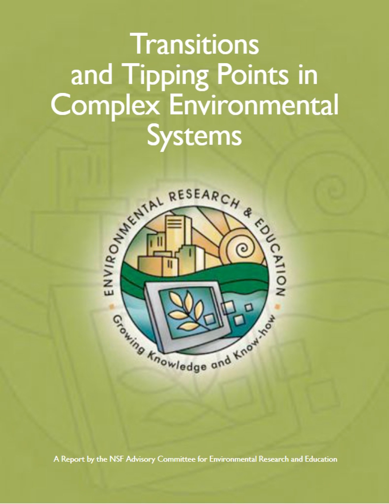 Complex Environmental Systems Tipping Points and Transitions