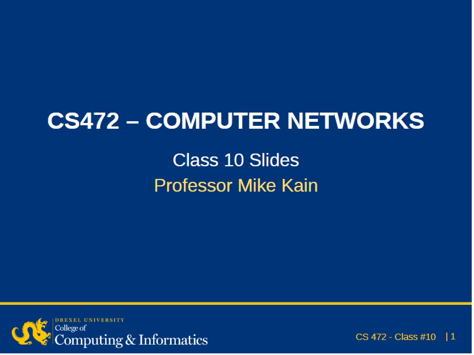 Class Ten Computer Networks