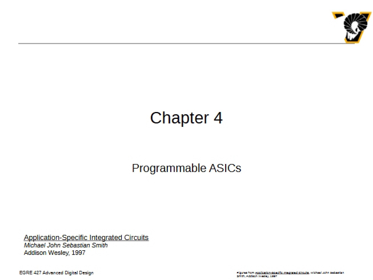 ASICs Programmable Types