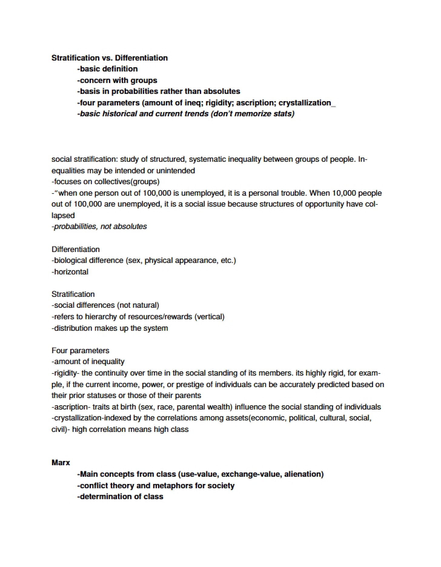 Soc 373 Exam 1