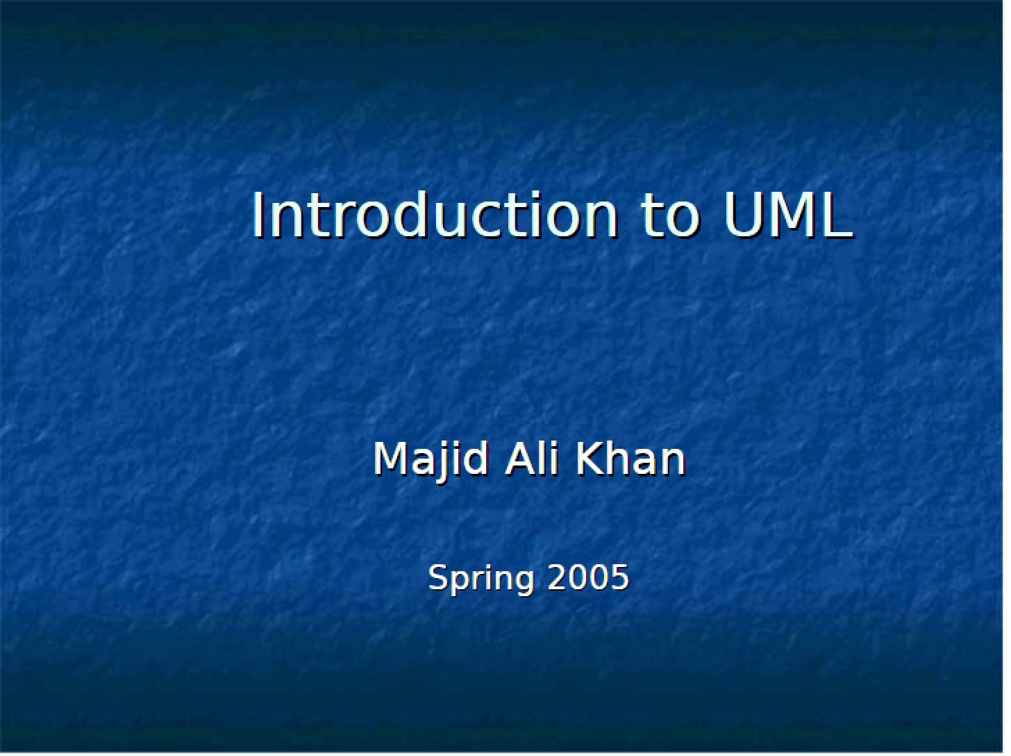 UML Introduction