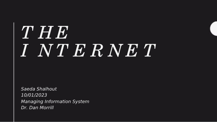Internet History, Functionality, and Business