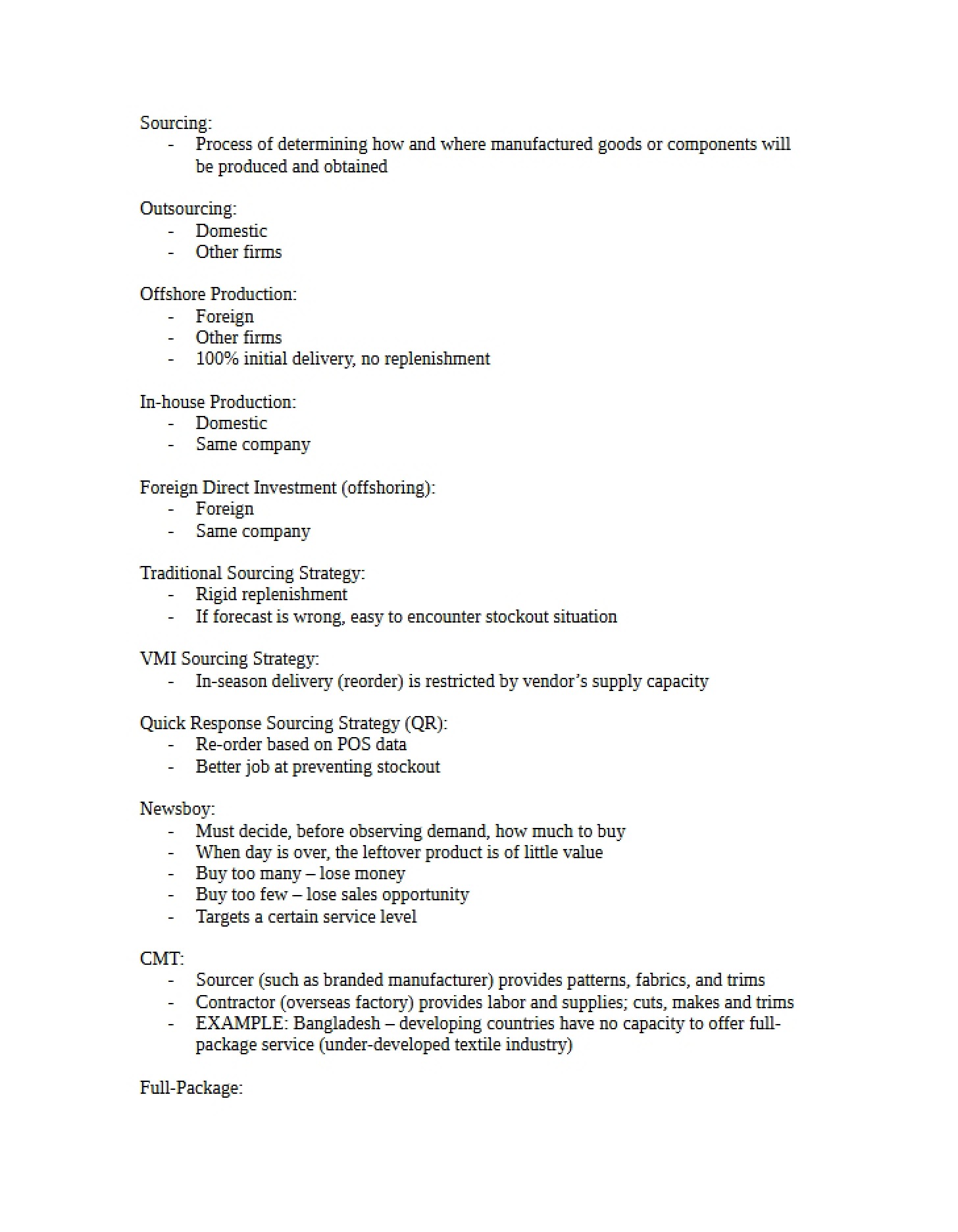 Review for Final Exam Part 2