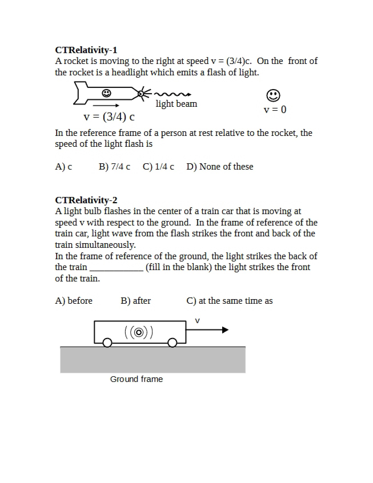 Overview of Relativity