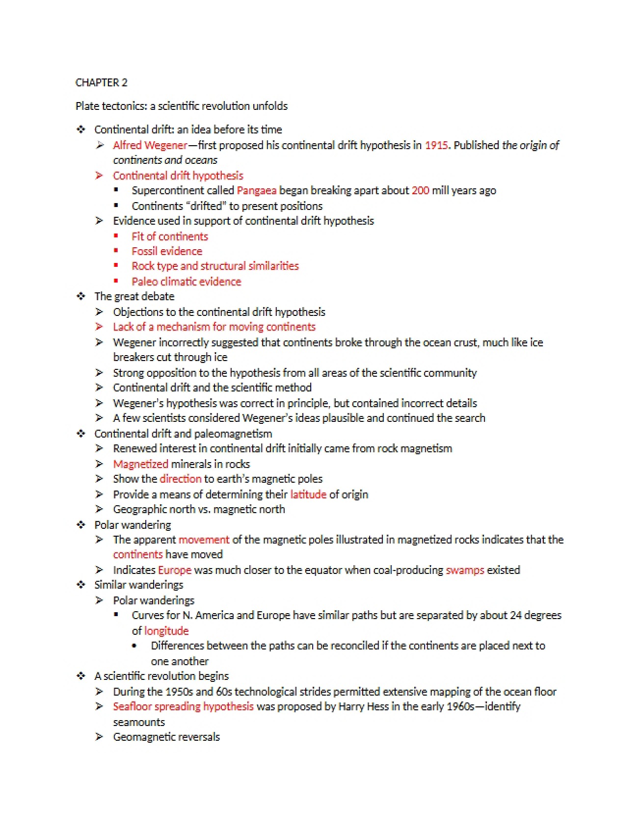 Introduction to Geography Chapter Two