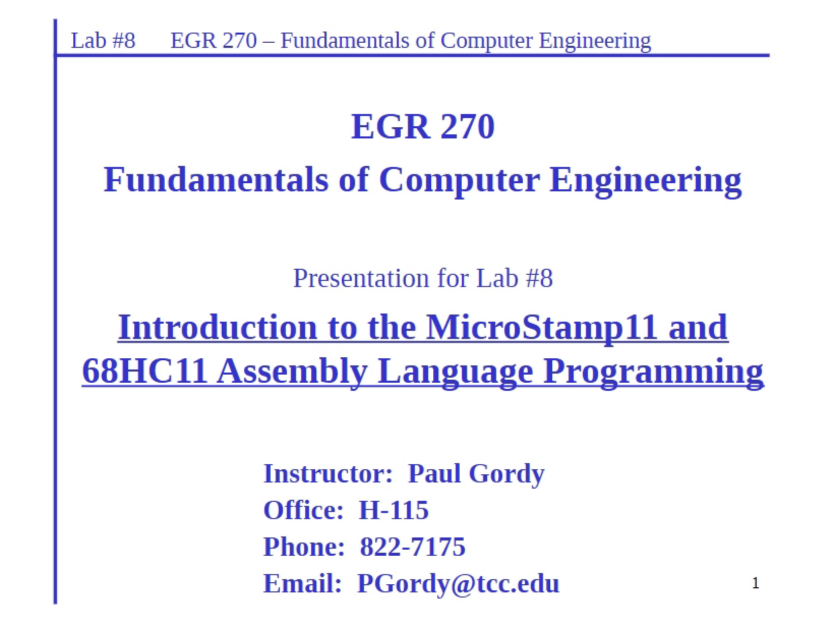 MicroStamp Introduction