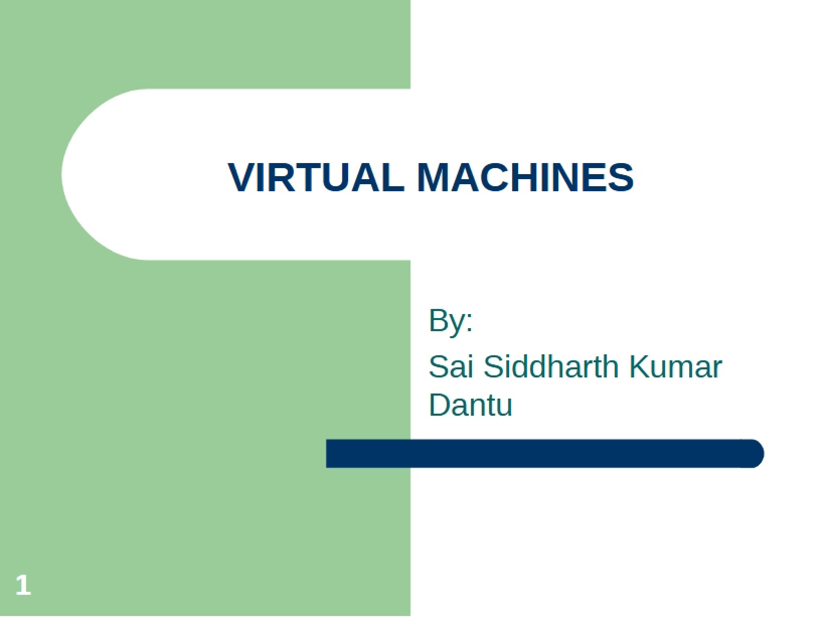 Machines Virtualization