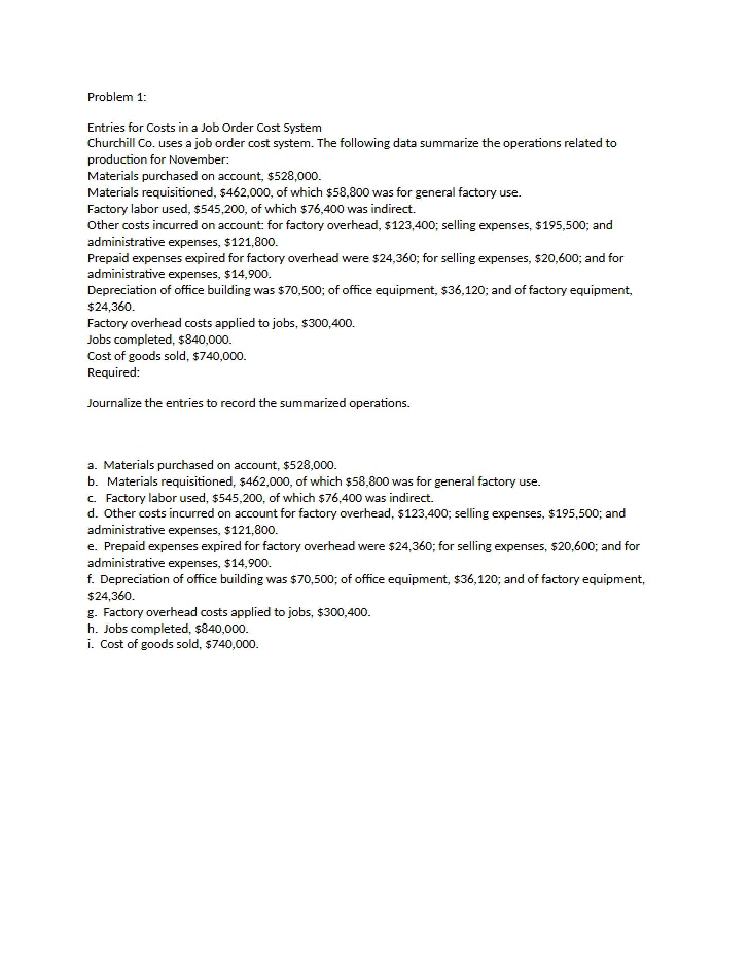 Problems for Chapter 2 (2020)