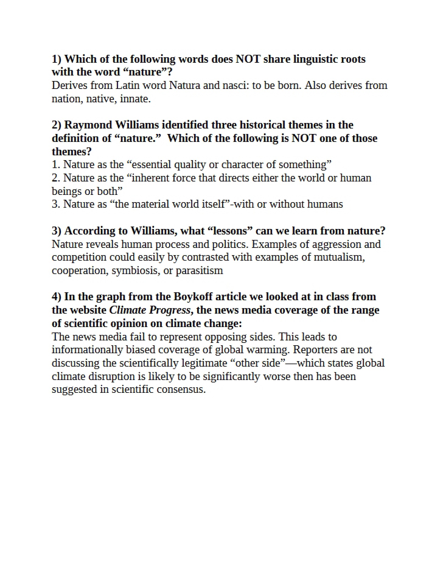 Evaluation Prep Sheet