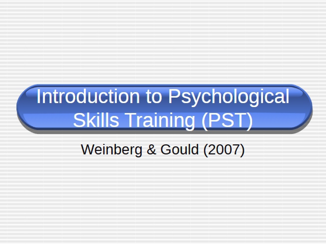 Introduction to PST (Part 2)