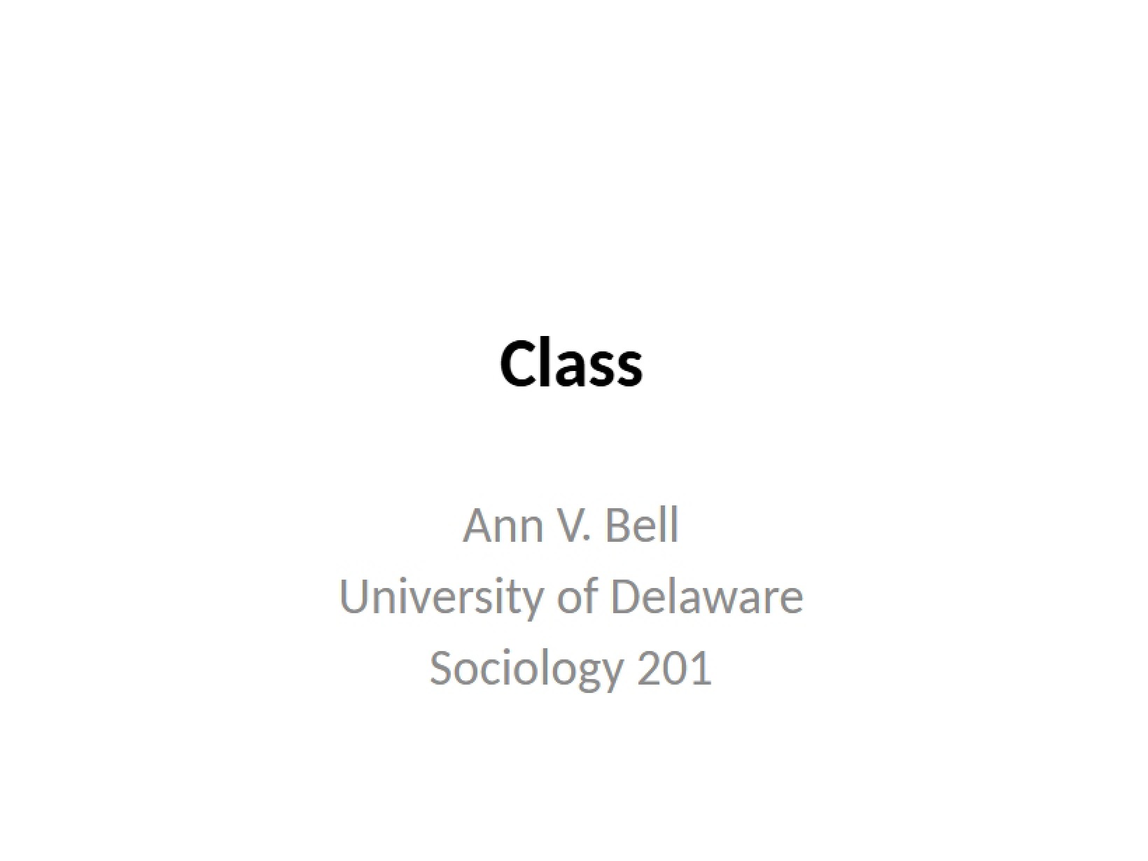 Session 21 Class Handout