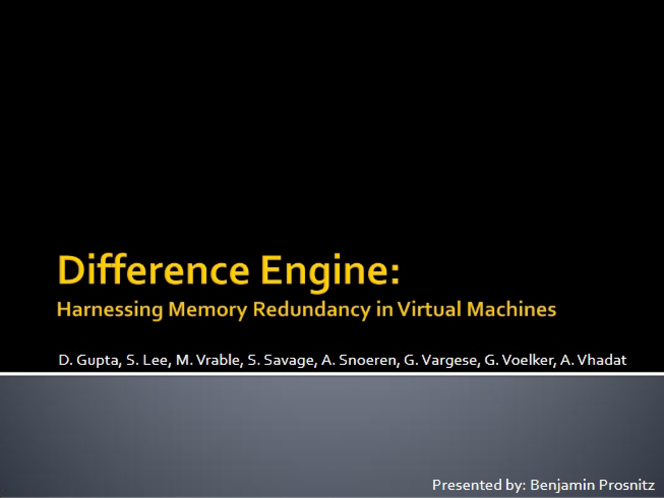 Engine of Difference