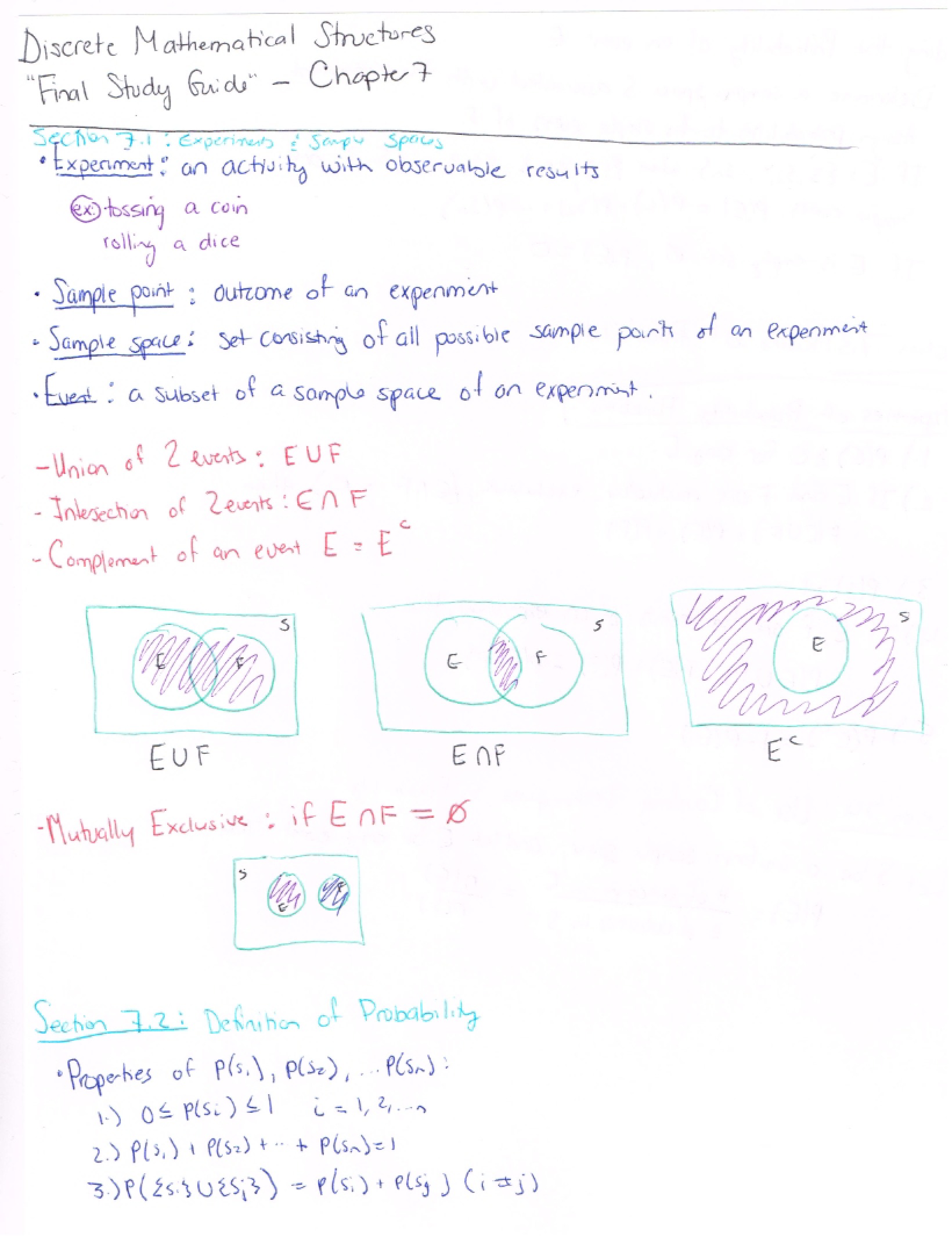 Final Exam Study Guide