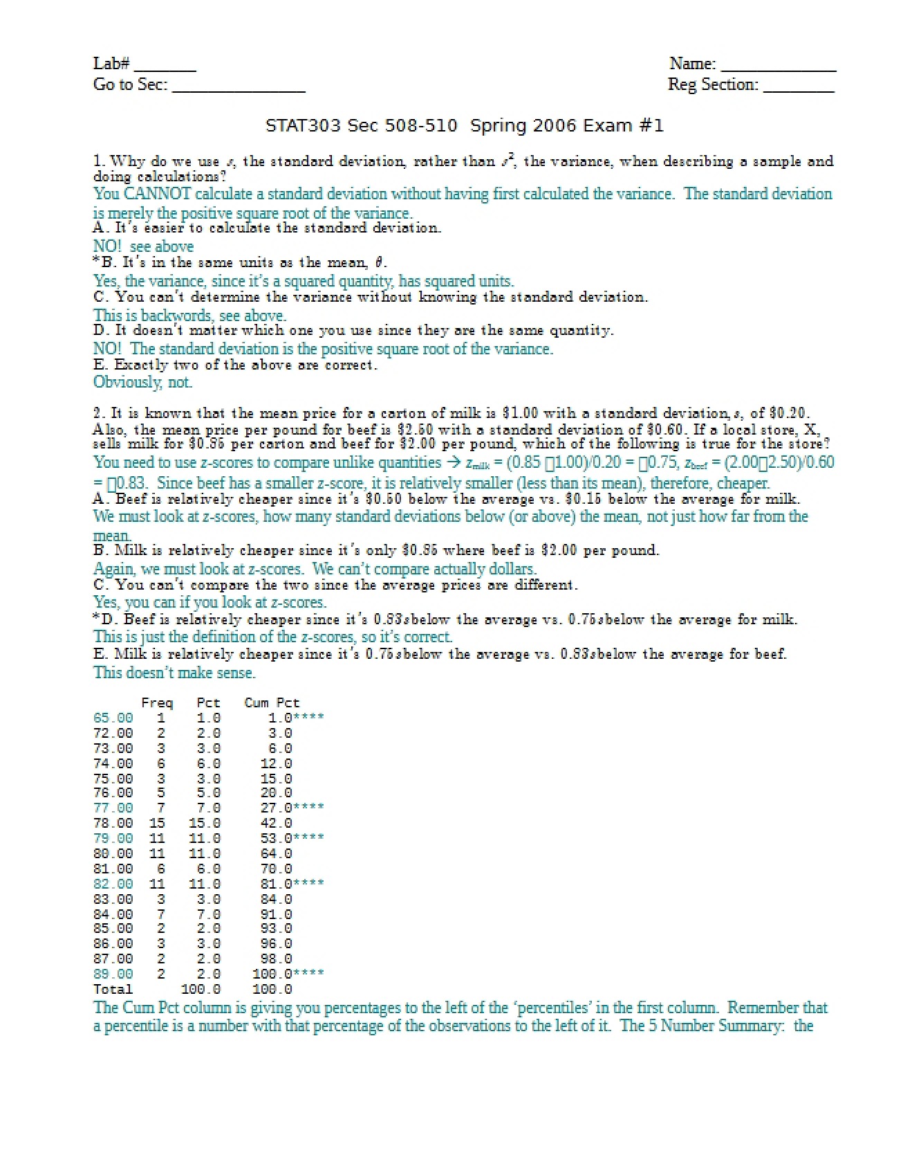 Exam 1 Homework
