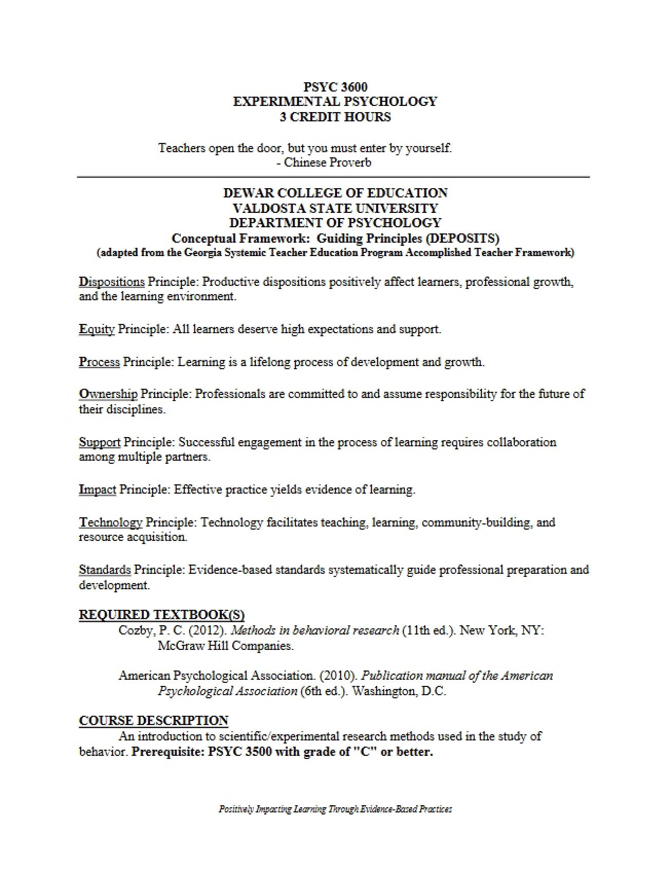 Course Outline