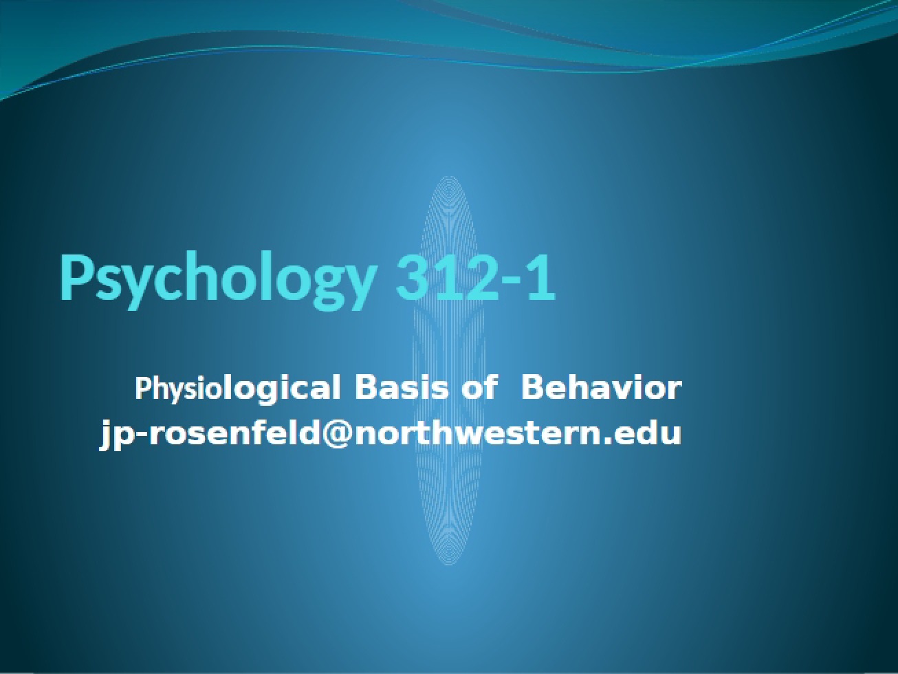 Behavior's Physiological Basis