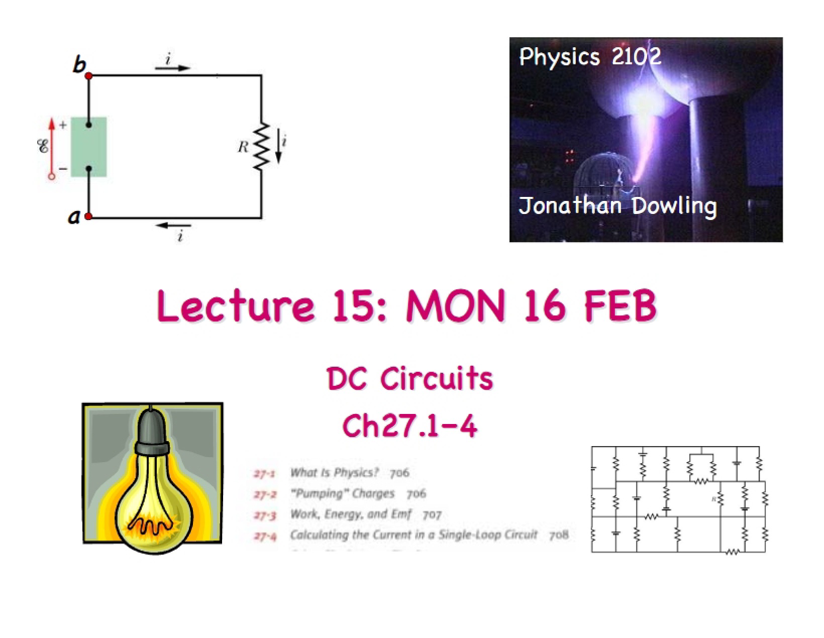 DC Circuits Overview