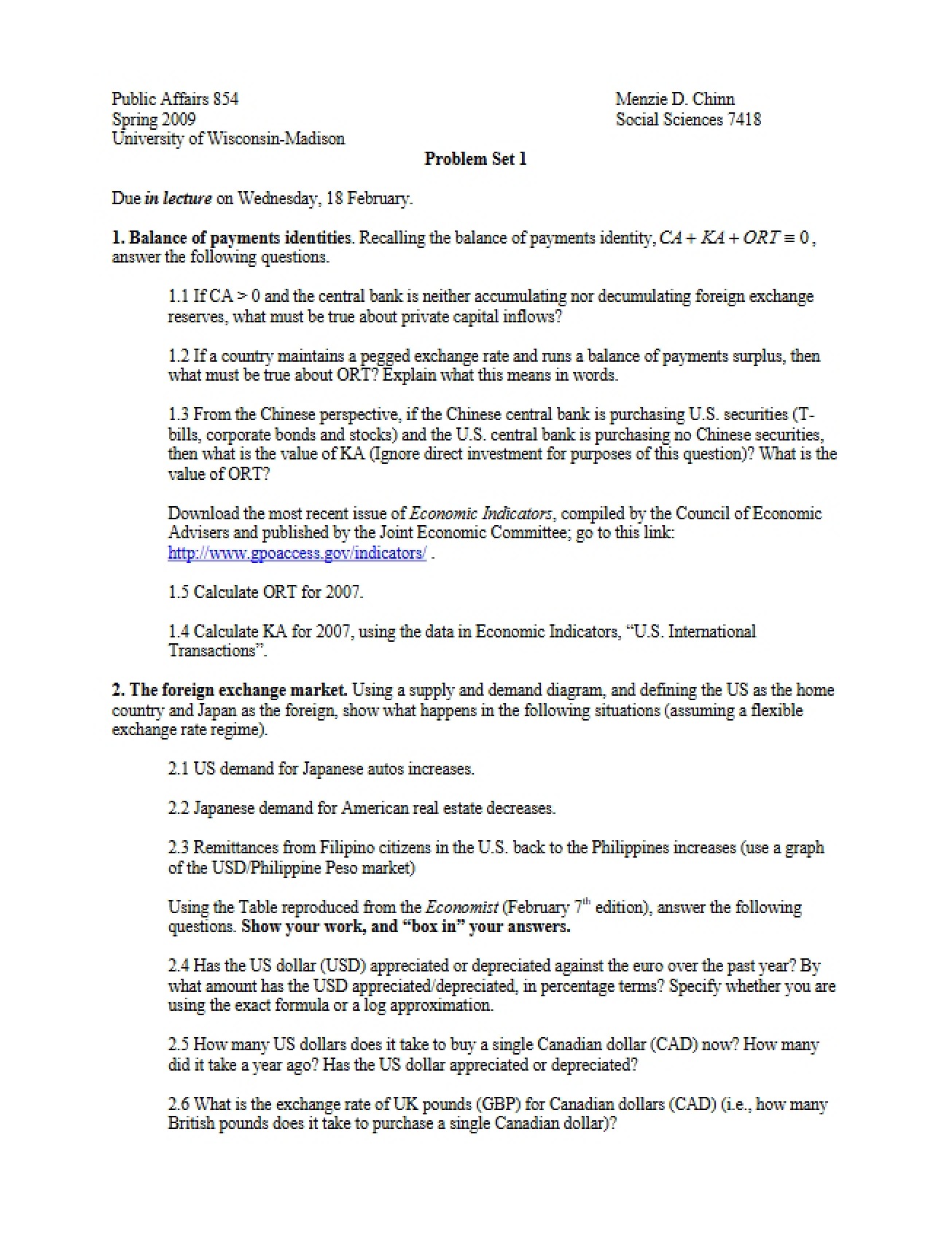 Term Paper Assignment for Public Affairs 854