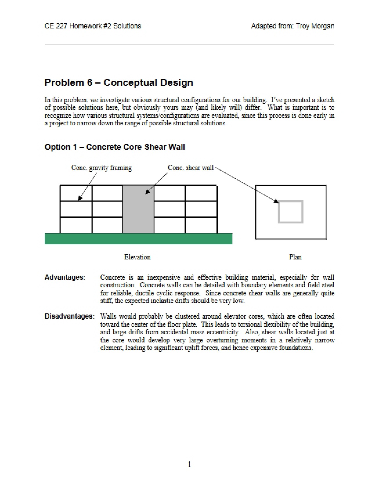 Conceptual Design Problem 6