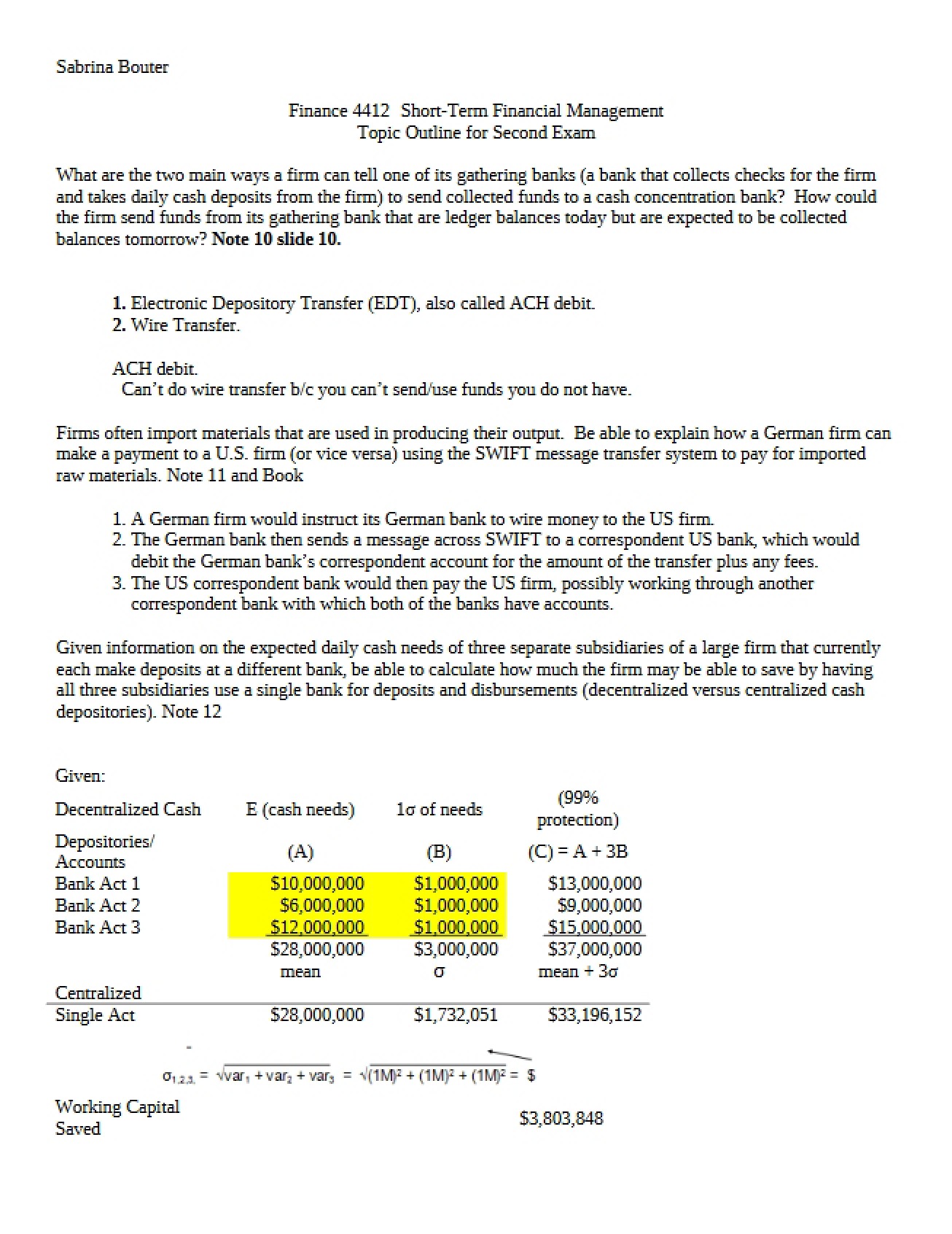 Overview of Short-Term Financial Management