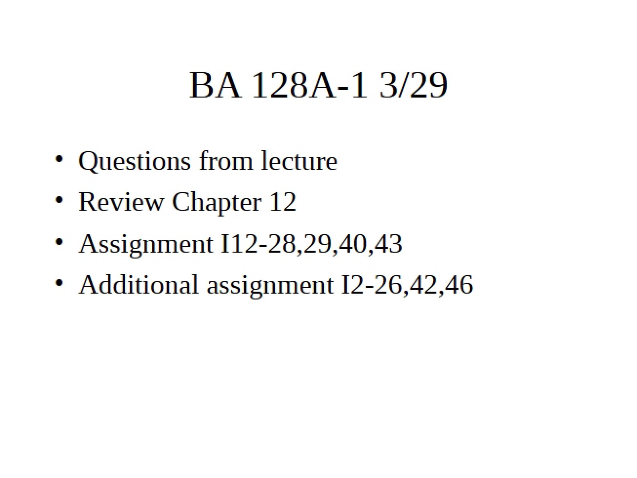 Taxation Discussion Notes