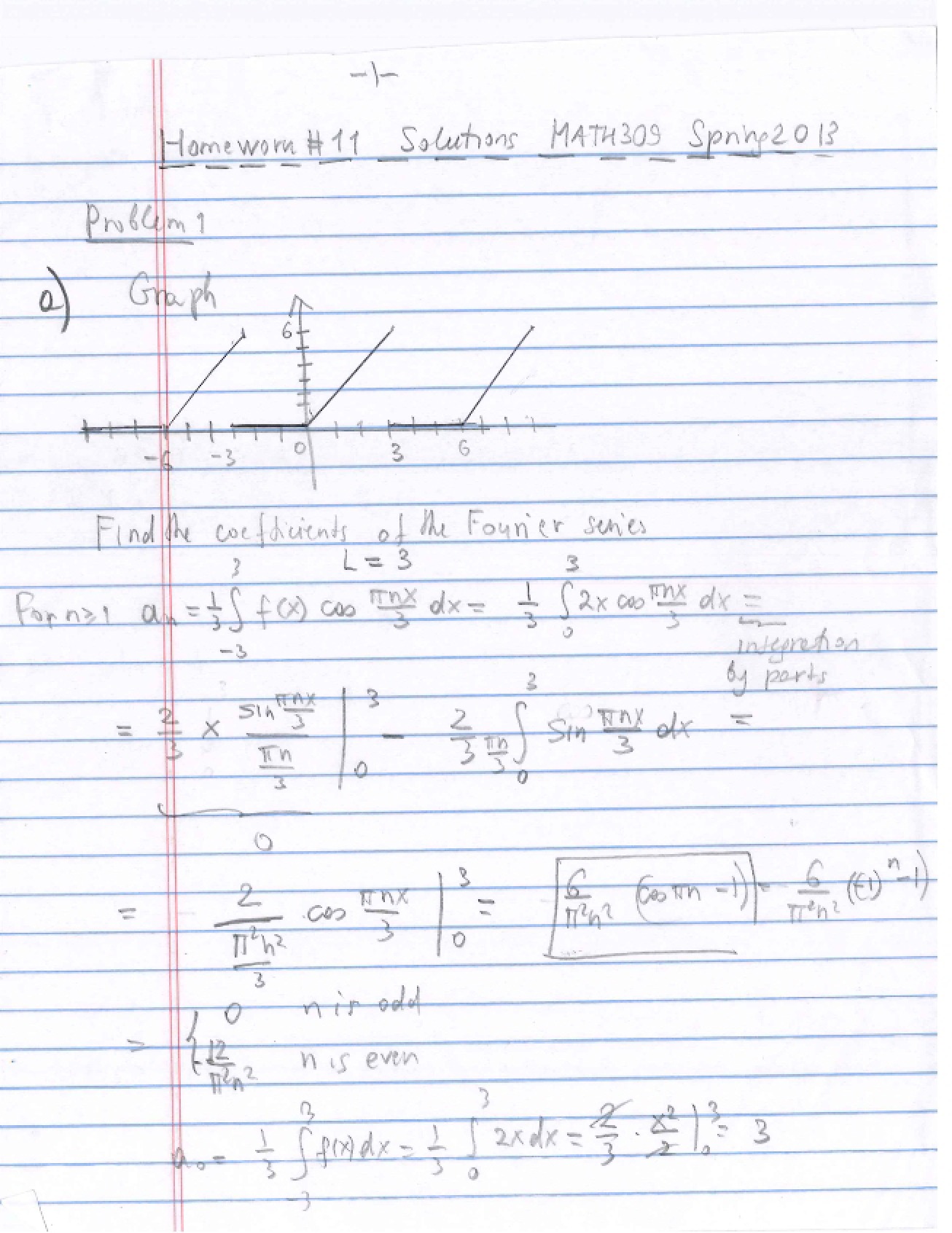 Homework 11 Solutions