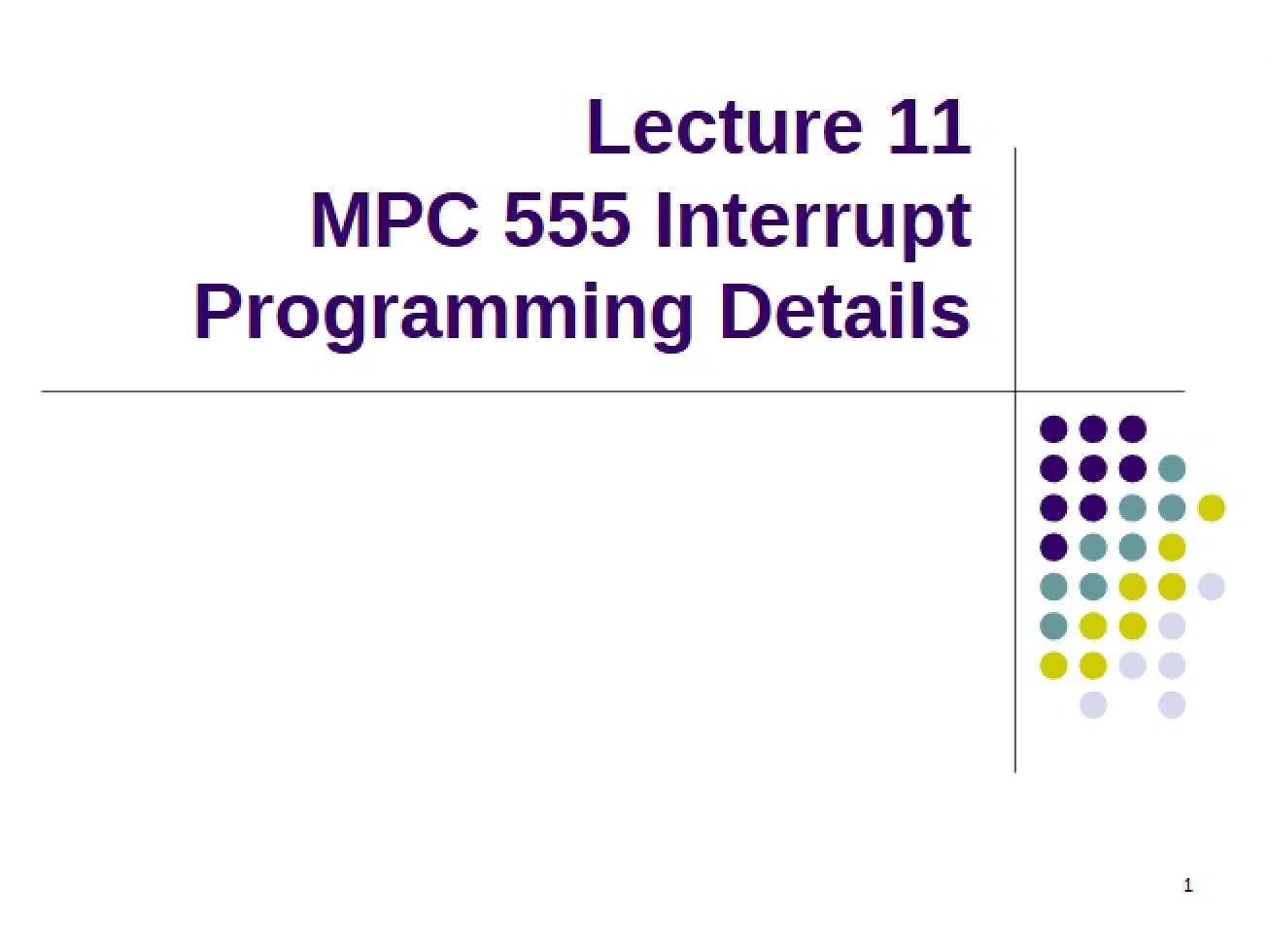 Details on Assembly Language Programming
