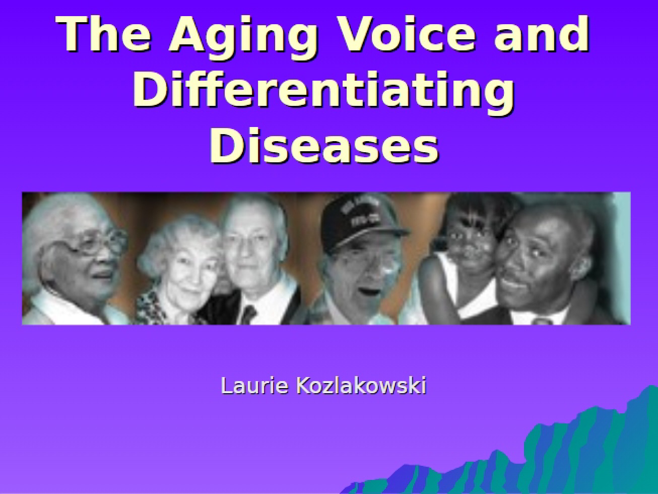 Disease vs Aging Voice