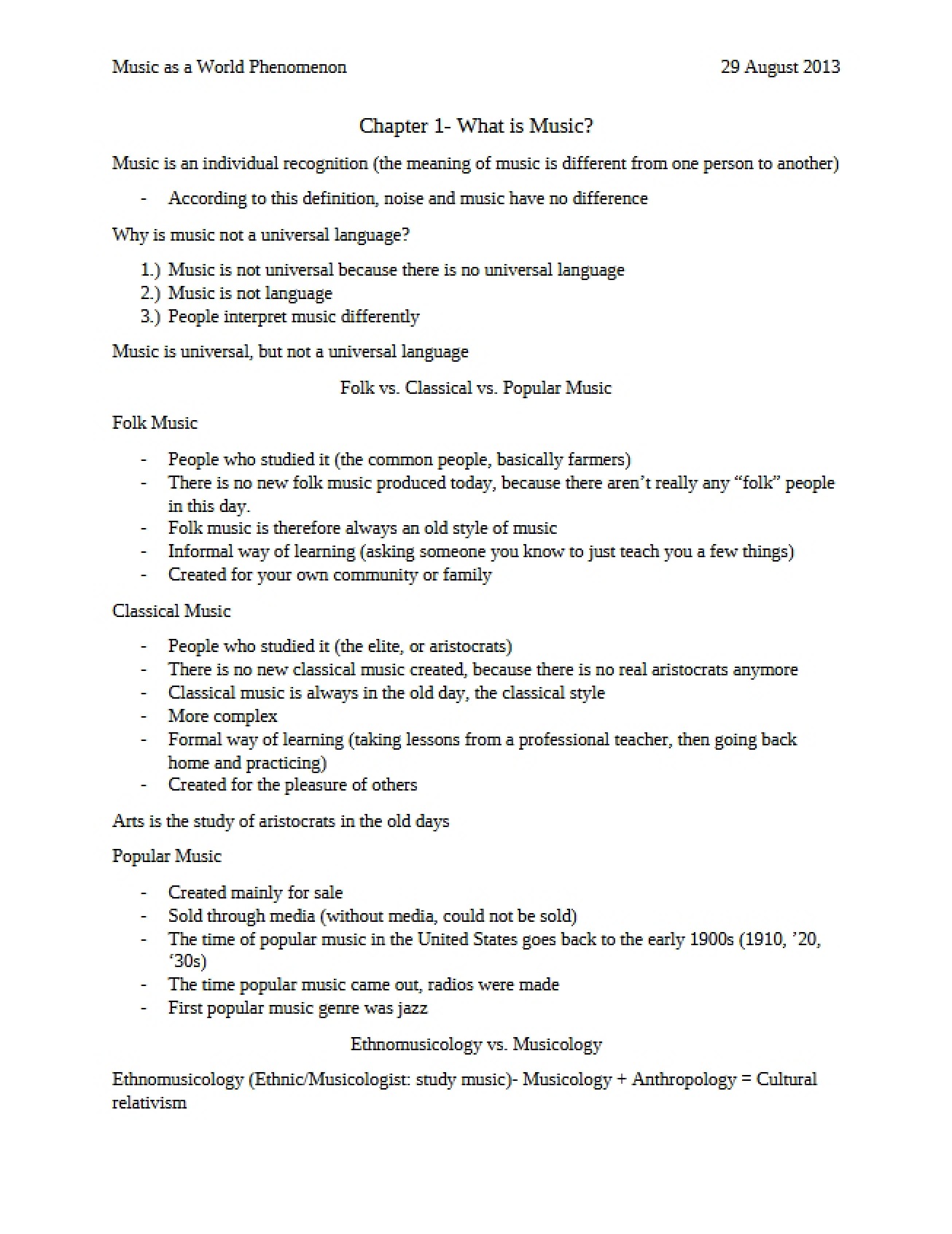World Phenomenon Chapter 1