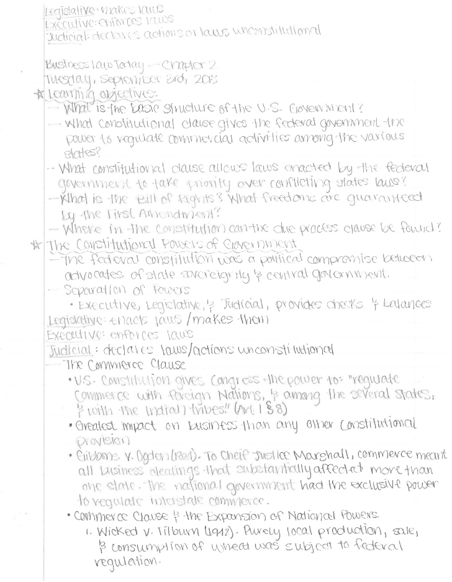 Session Notes