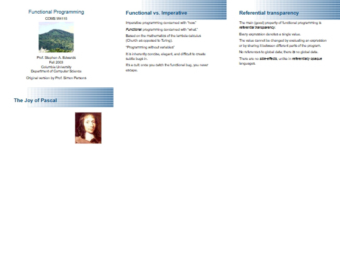 Functional Programming Principles