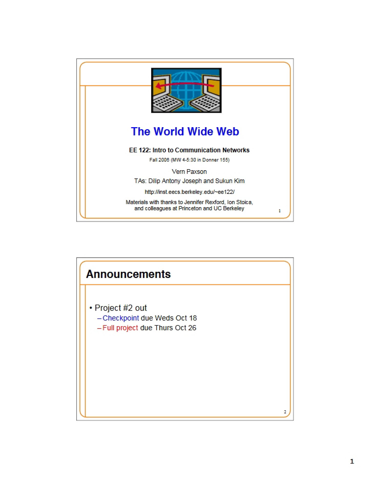 World Wide Web Overview