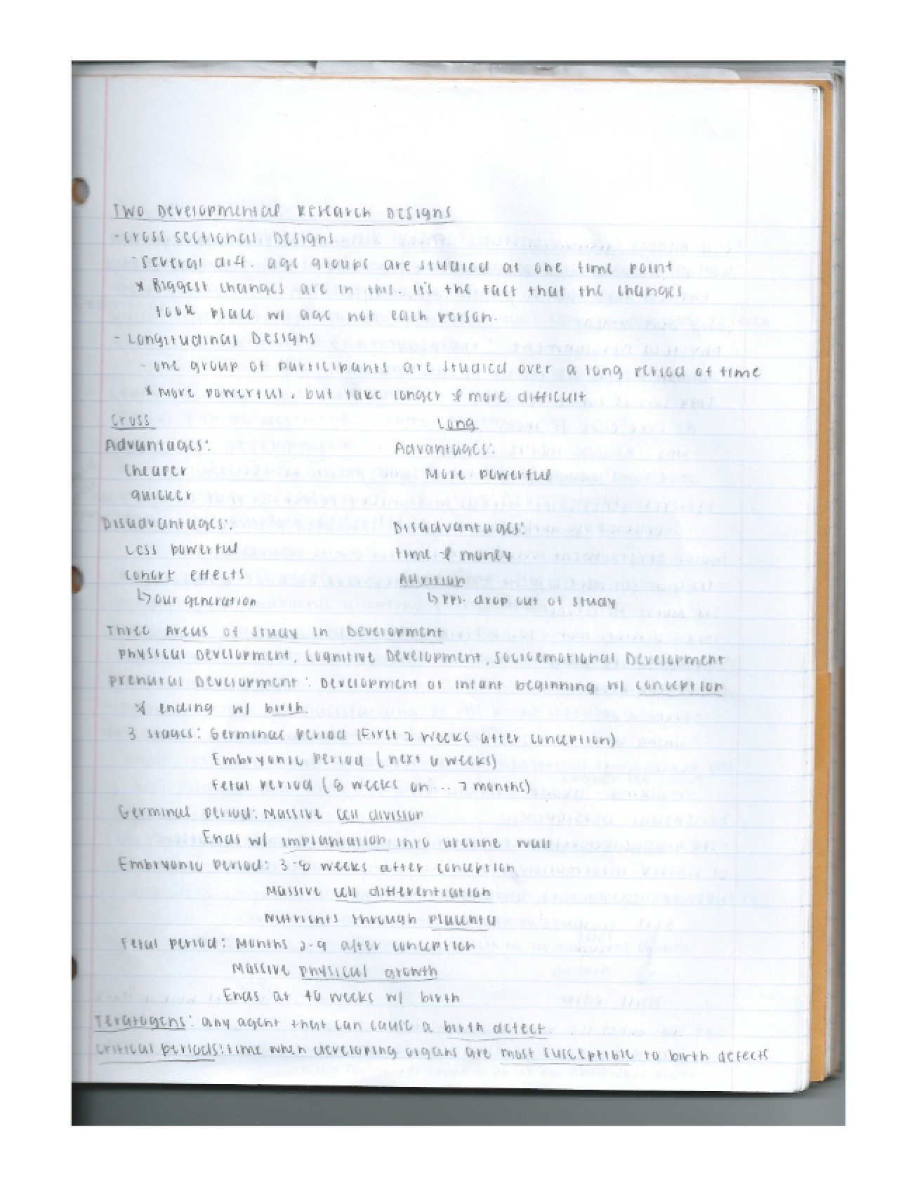 Course Notes General Psychology (2)