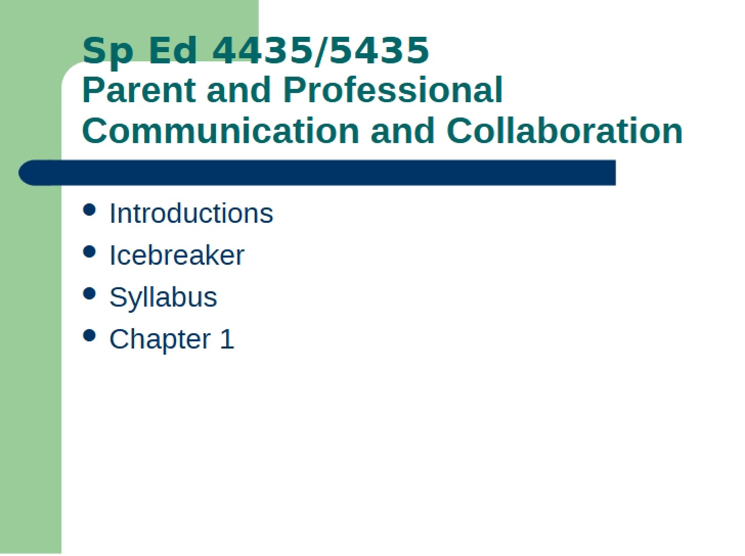 Intro to Parent-Professional Collaboration