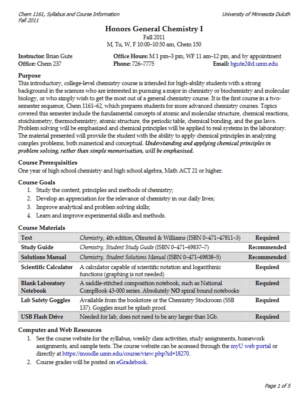Honors Chem Syllabus