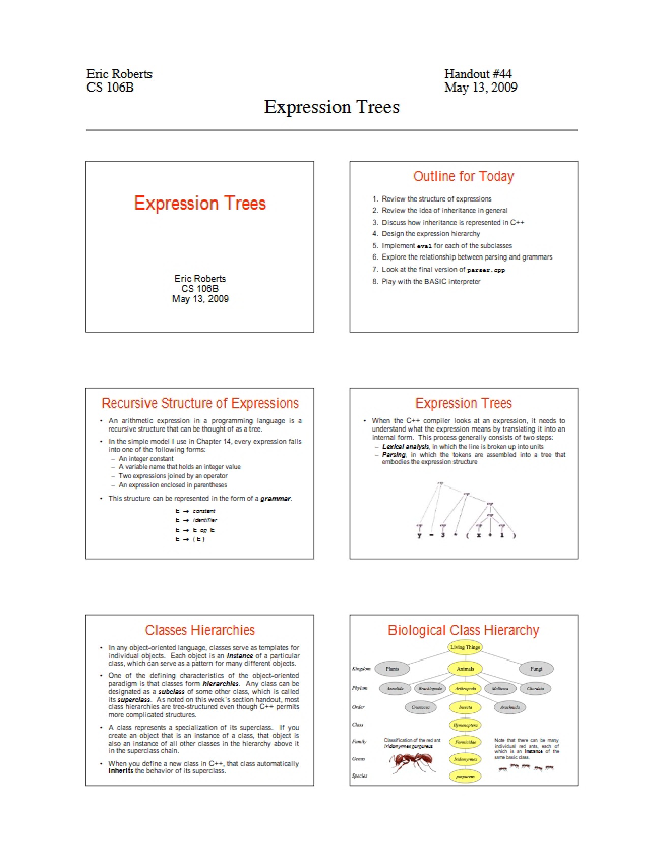 Introduction to Expression Trees