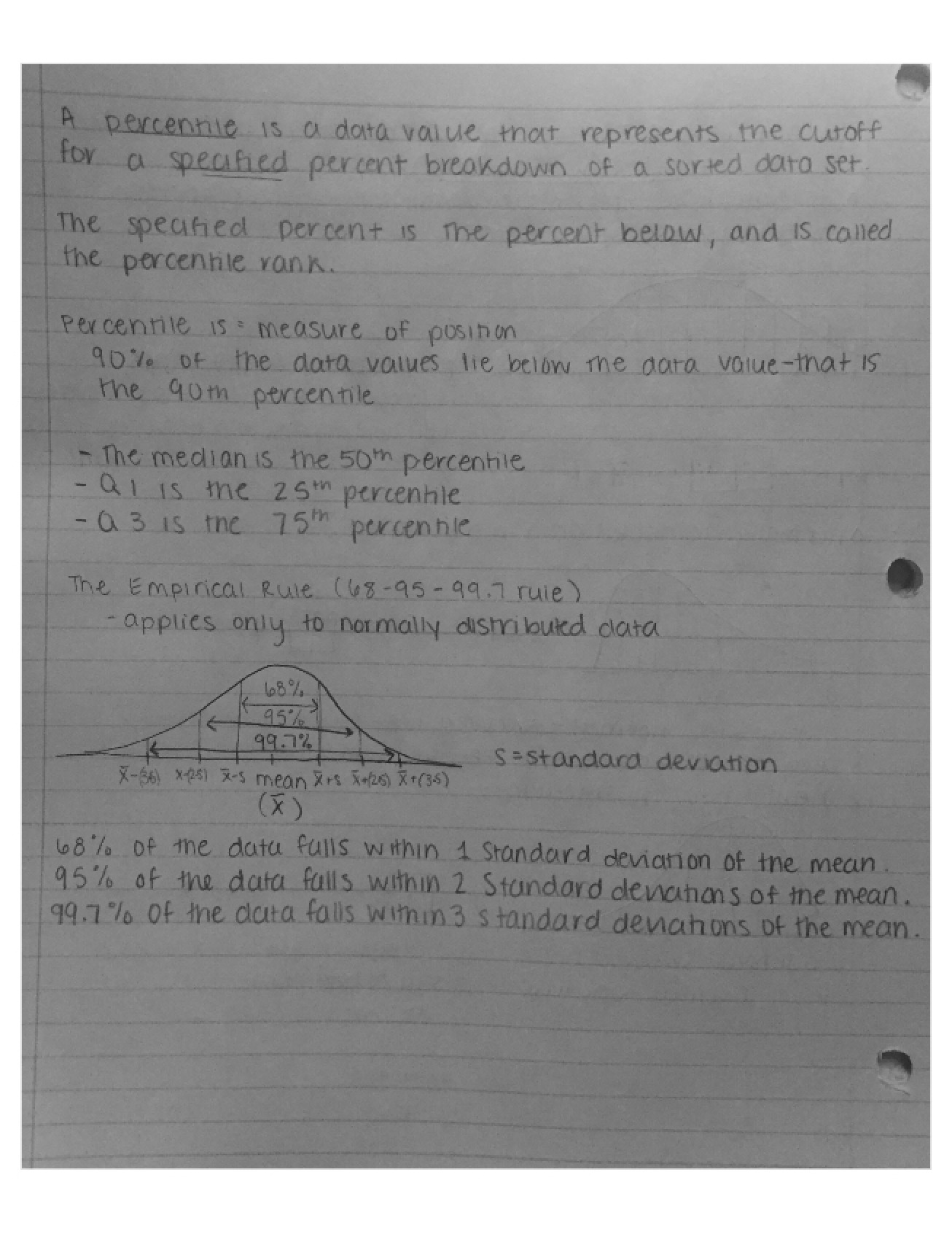 Elementary Statistics Notes