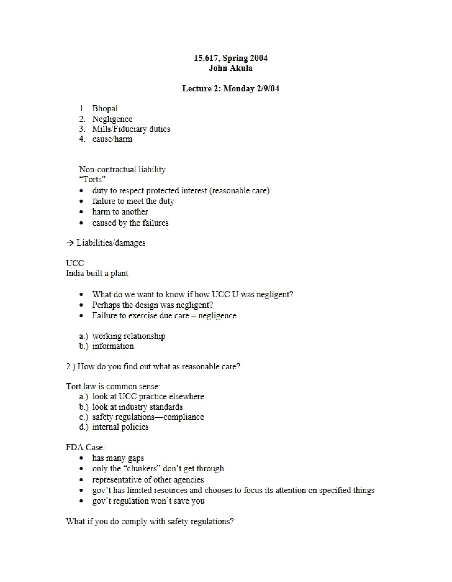 Lecture Records