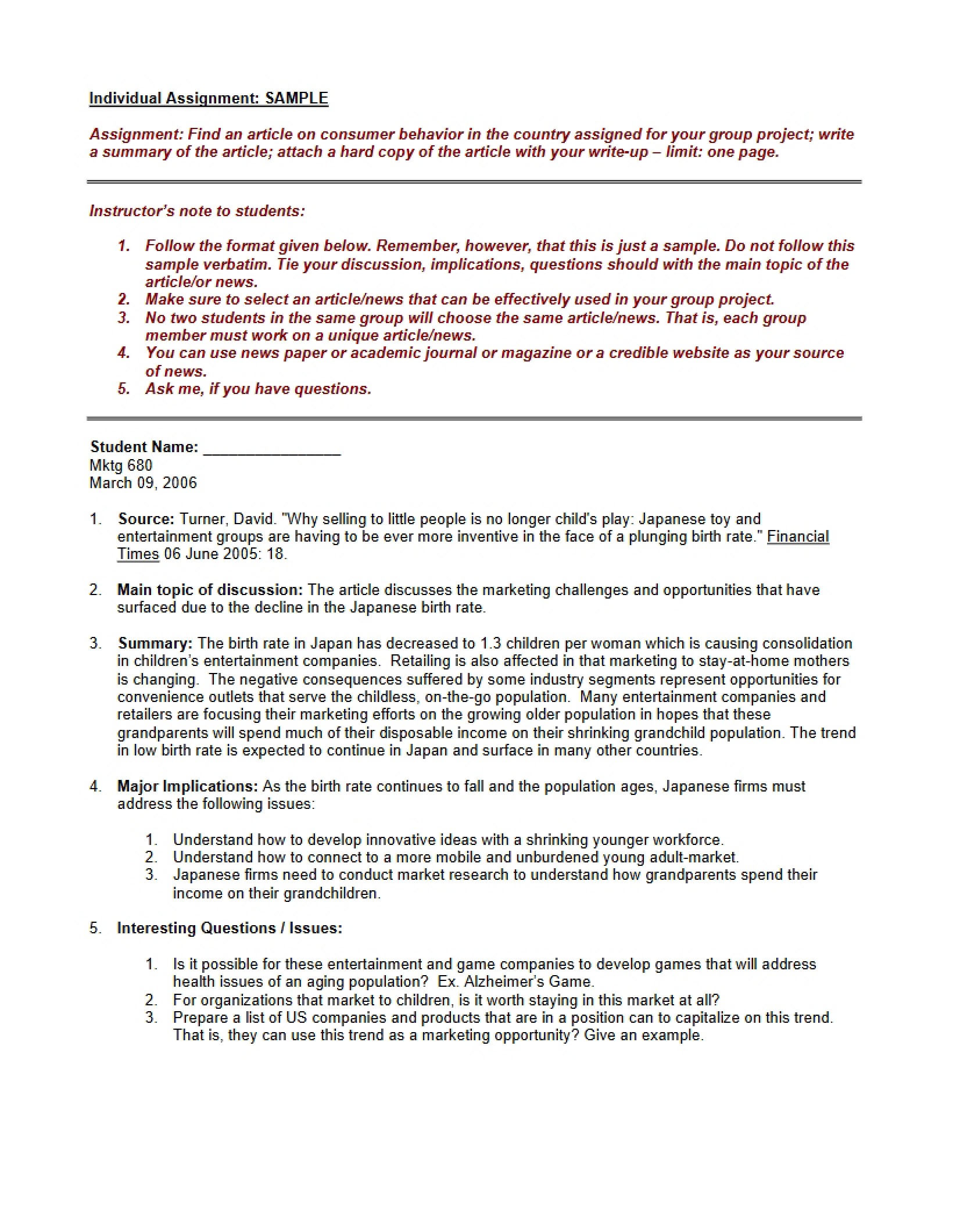 Assignment Individual