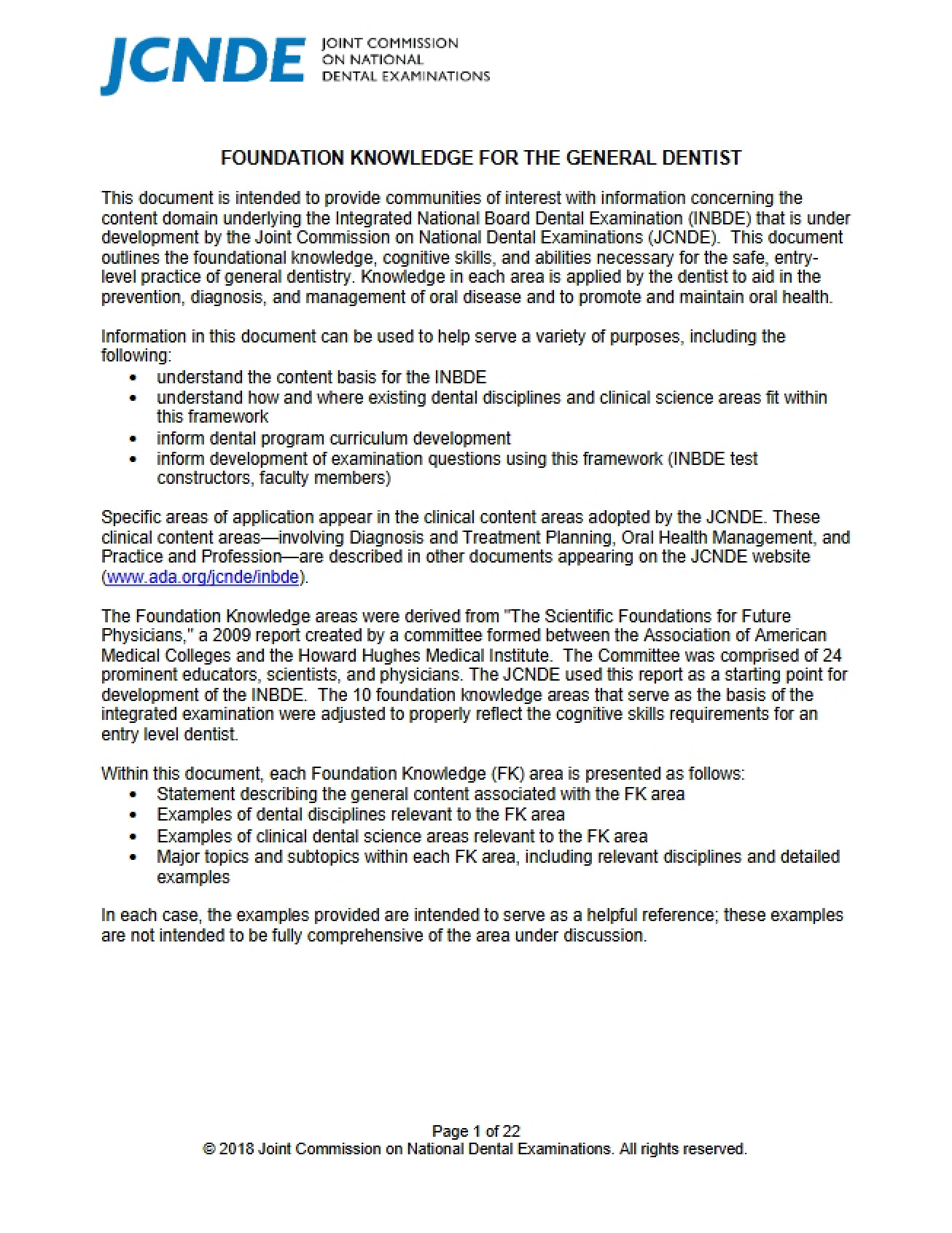 General Dentistry Fundamental Knowledge