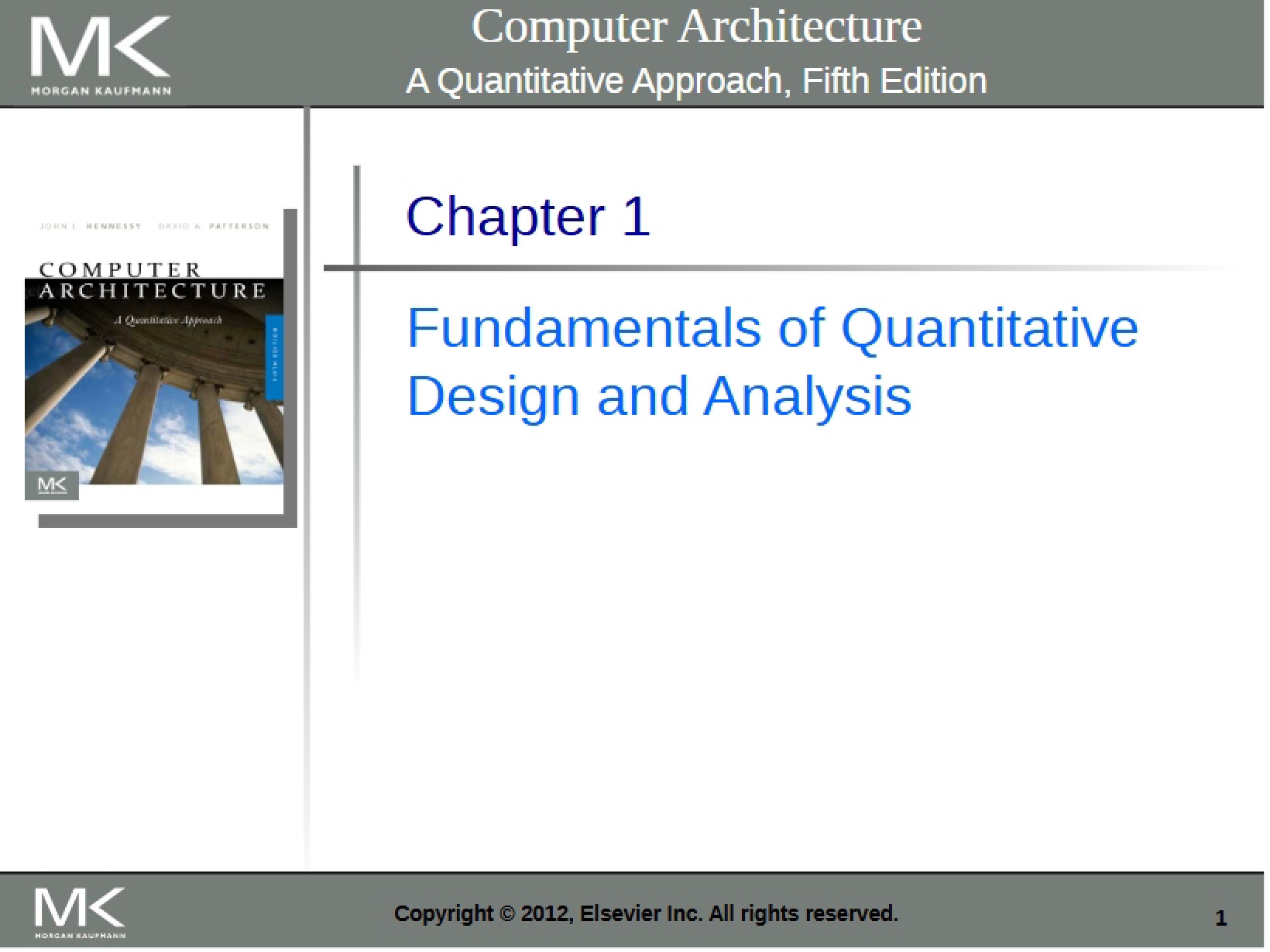 Chapter 1 CAQA 5th Ed
